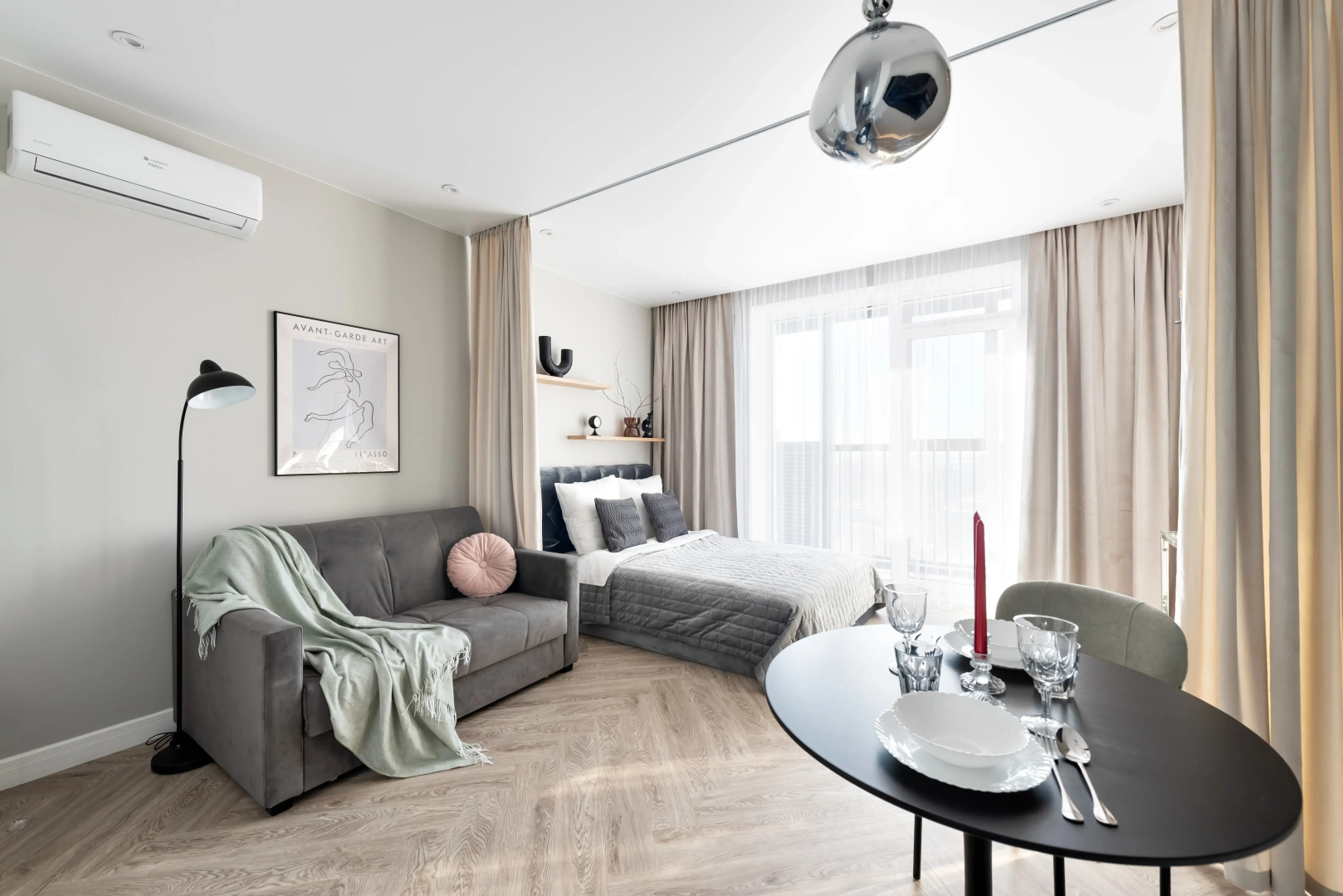 Квартира дизайнерская Andora-apart на Красном проспекте на 29 эт