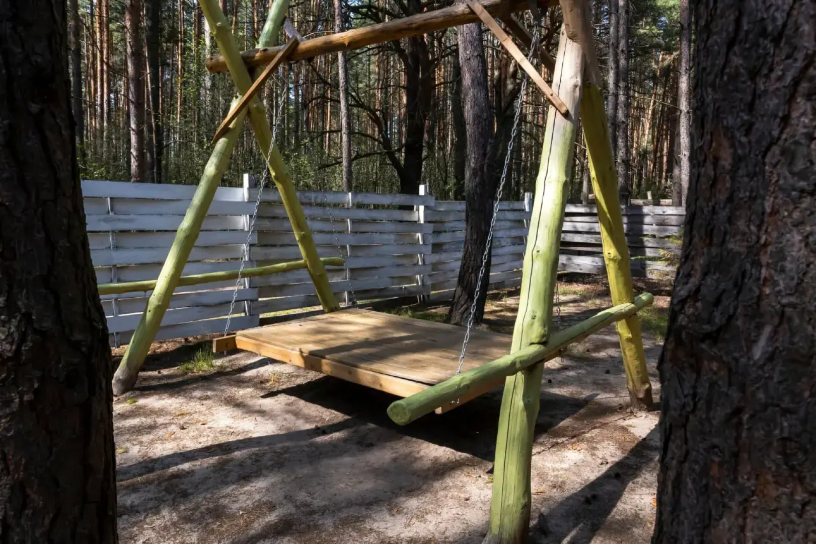 Частный дом в лесу у реки Пра с банным чаном