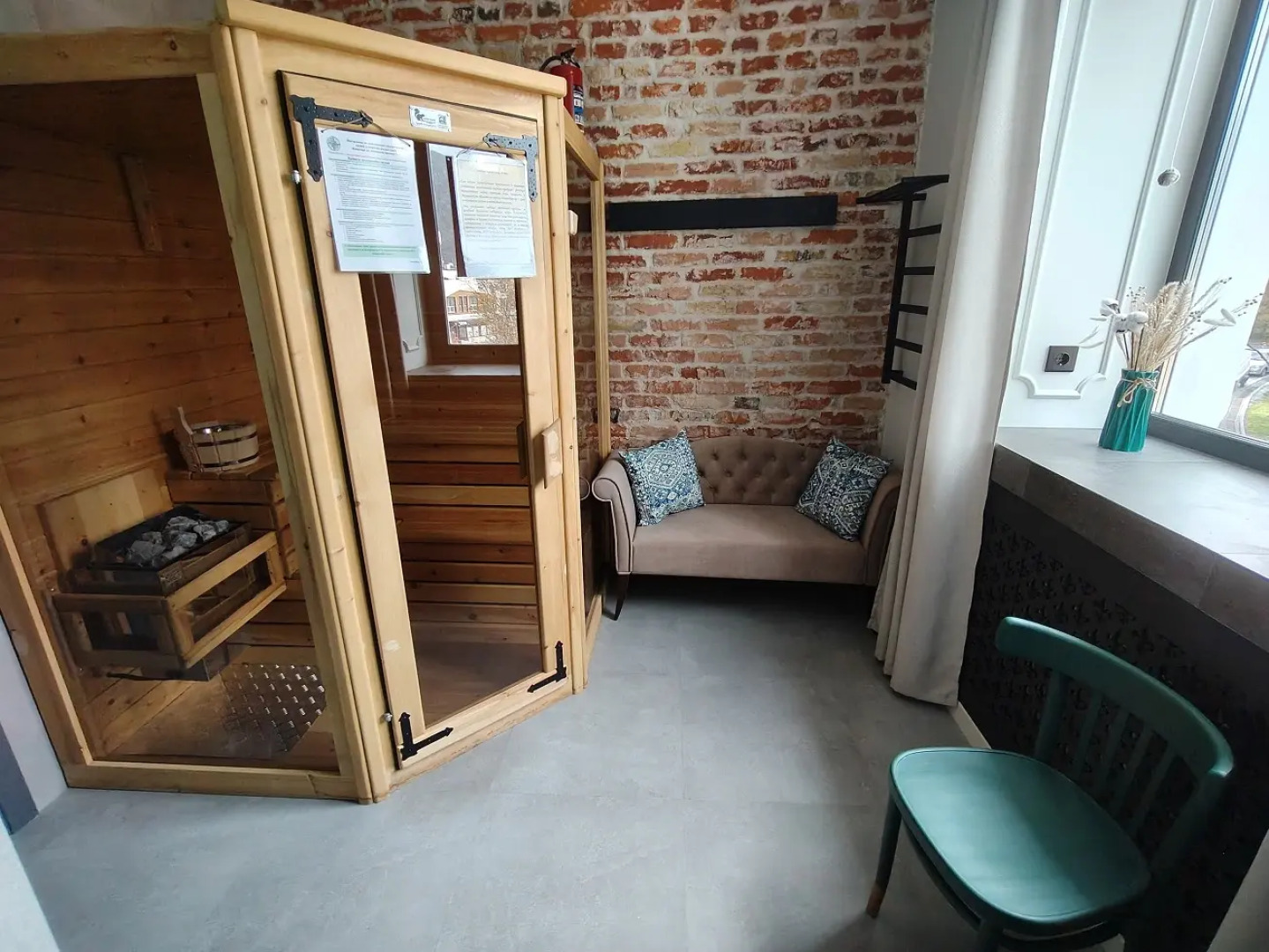 Квартира с сауной посуточно и  2х уровневой спальней