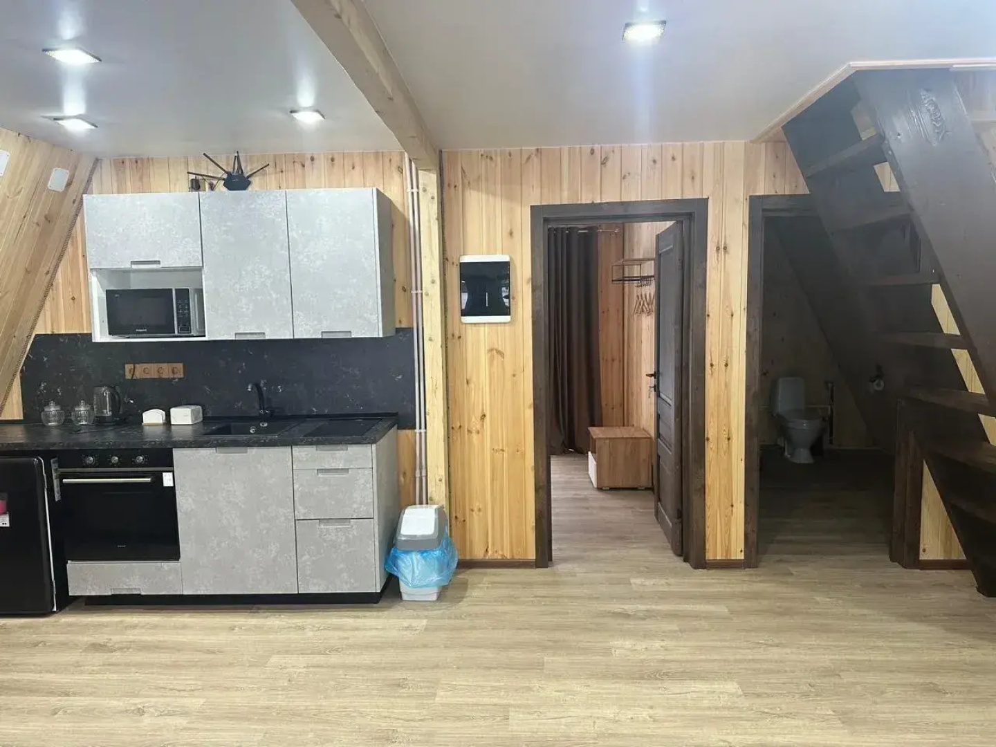 Частный дом A-frame большой