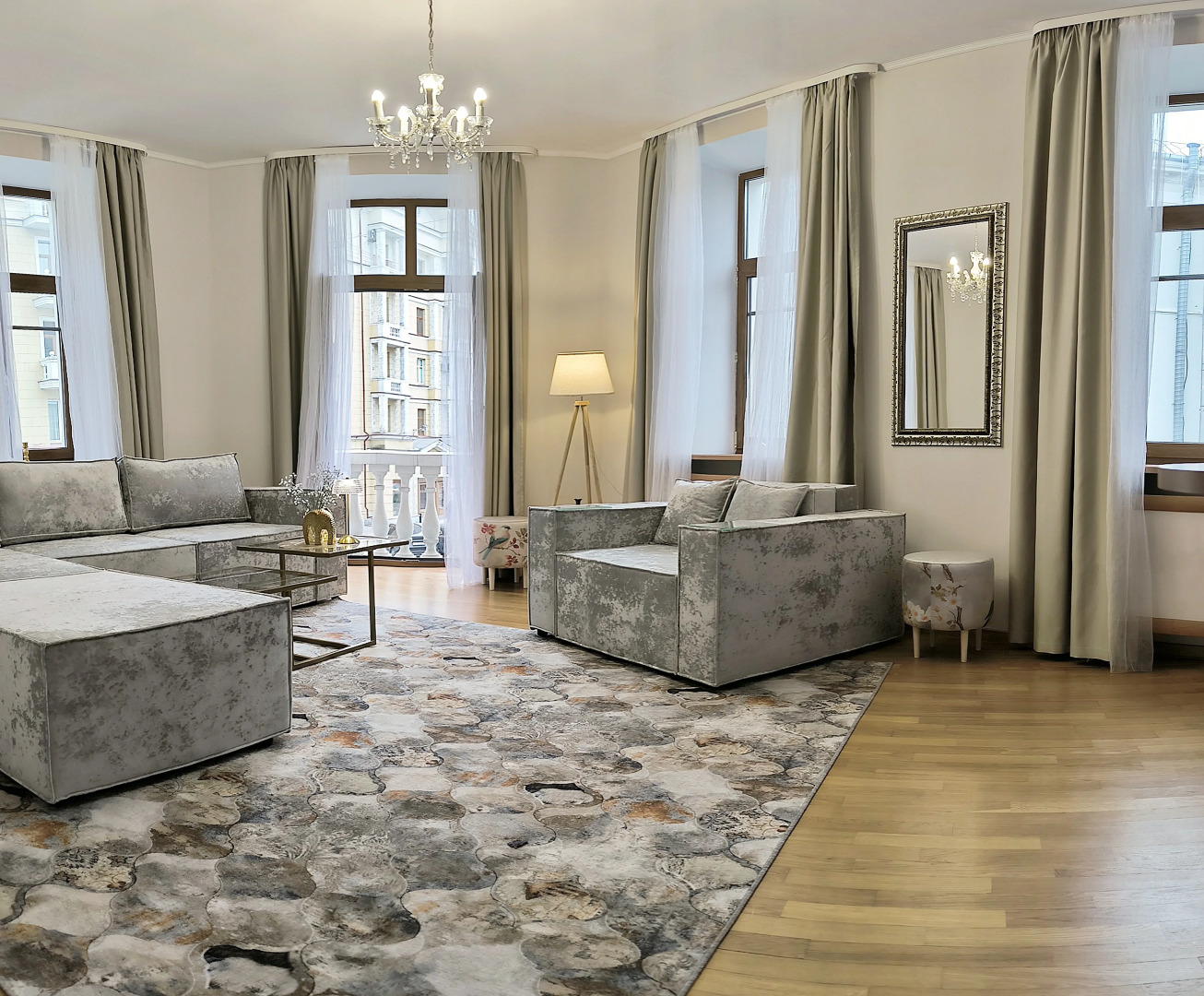 Апартаменты Маркса 17 Великолепная Трешка Суперцентр