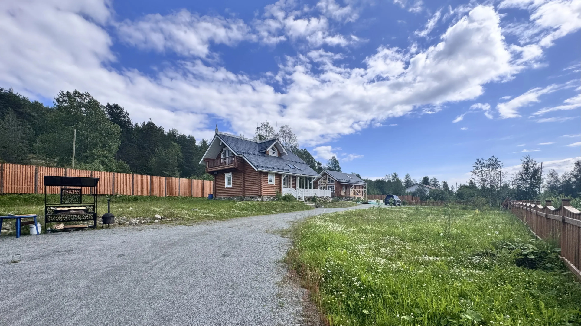 Частный дом Усадьба "Ладожские этюды" у подножия горы Хийденвуори