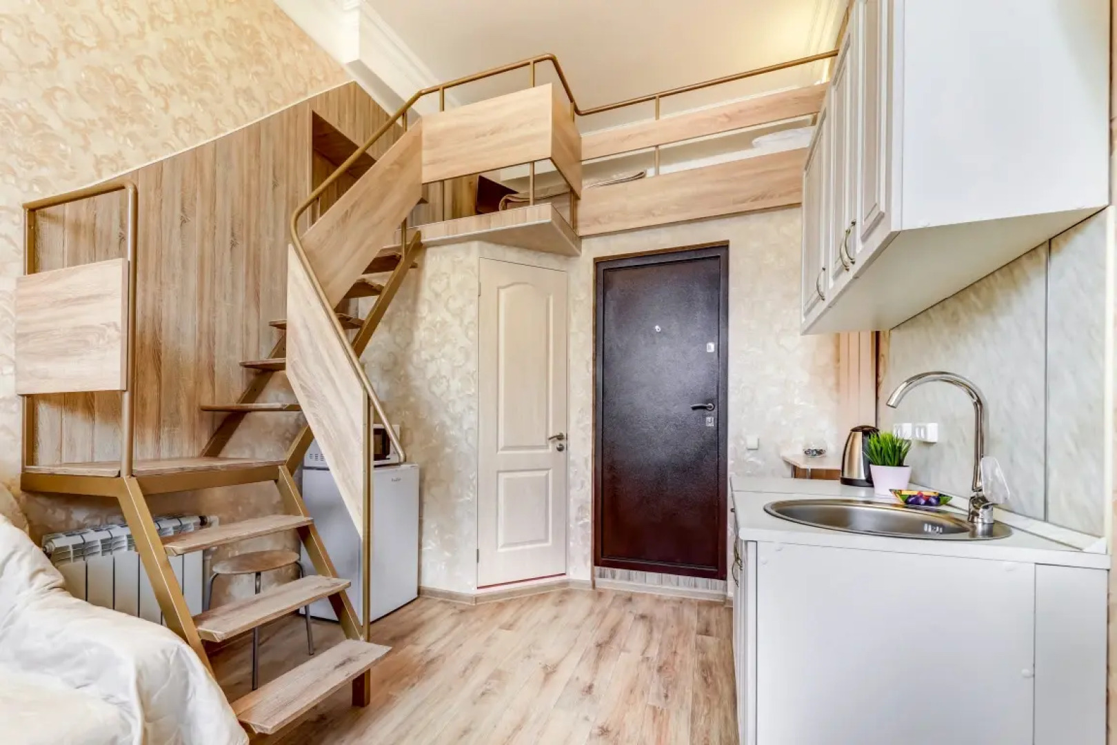 Апартаменты Классическая Студия Двухуровневая Любимый Город