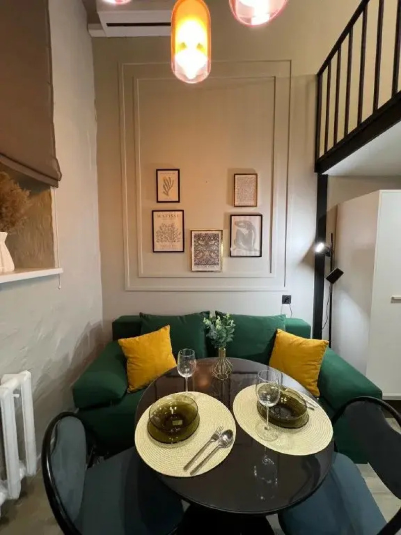 Уютная студия Emerald Forest у метро Электрозаводская