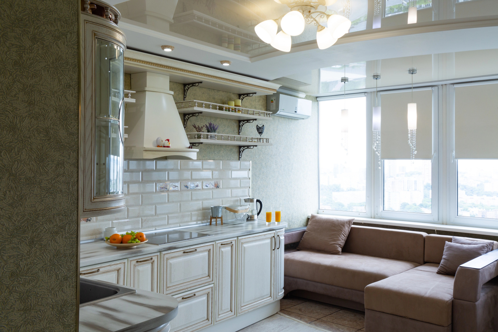 Апартаменты с Фантастическим Видом на Море и Город