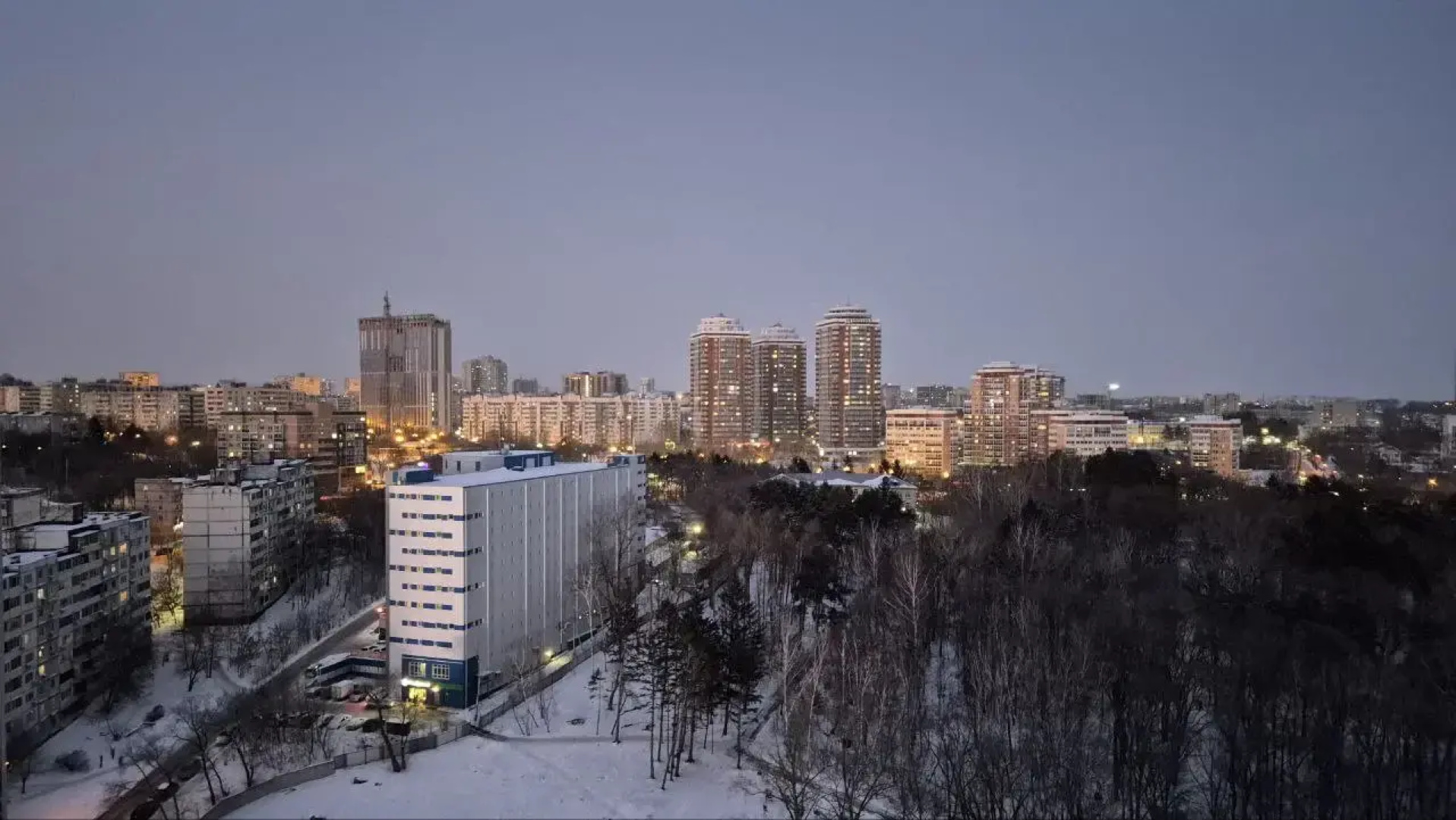 Квартира-студия с красивым видом на Амур
