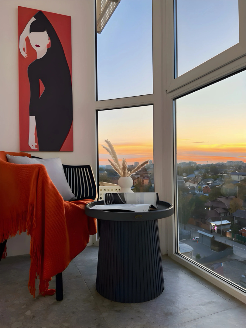 Квартира в Стиле Джапанди с Панорамным Видом