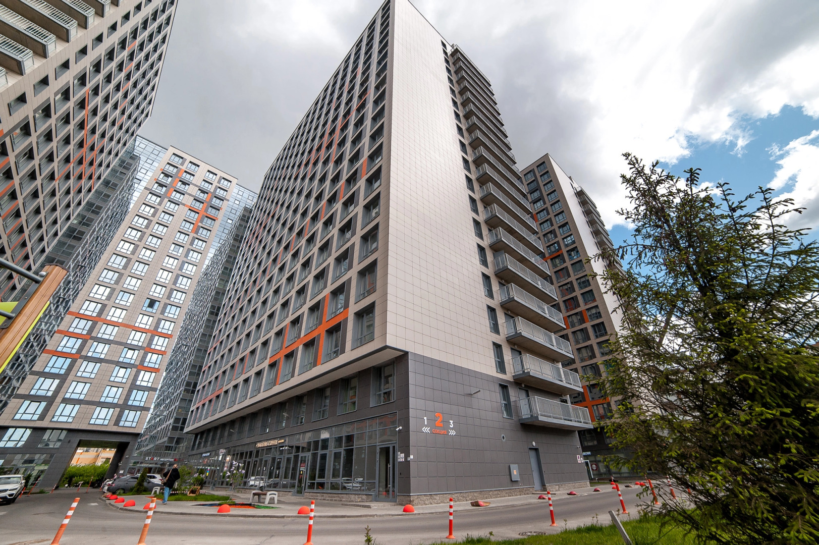 Apartments GLOBALSTAY. Новые студии 5 мин до метро Парнас