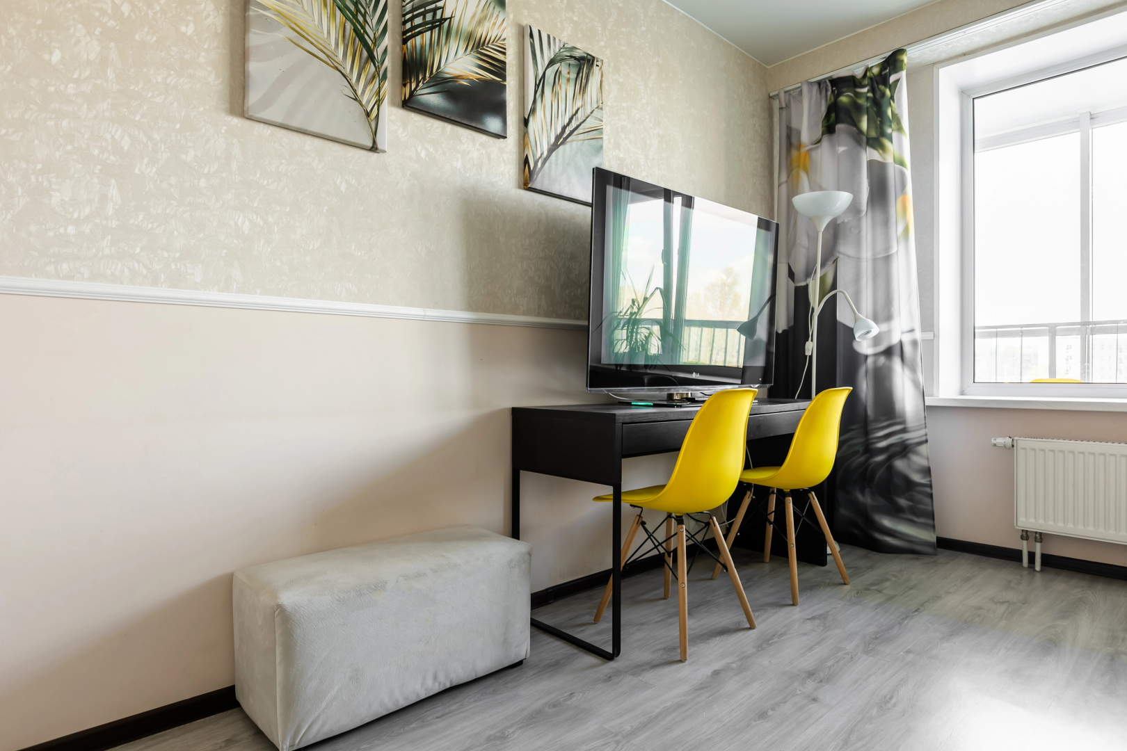 Апартаменты с 3мя комнатами NevaBed в небоскребе