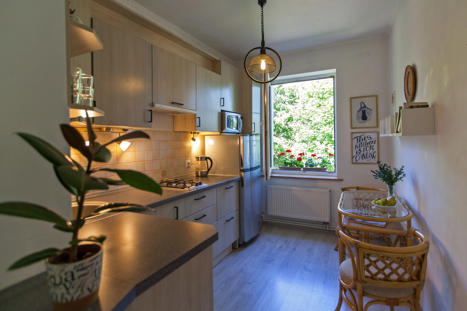 Апартаменты с камином в Амалиенау