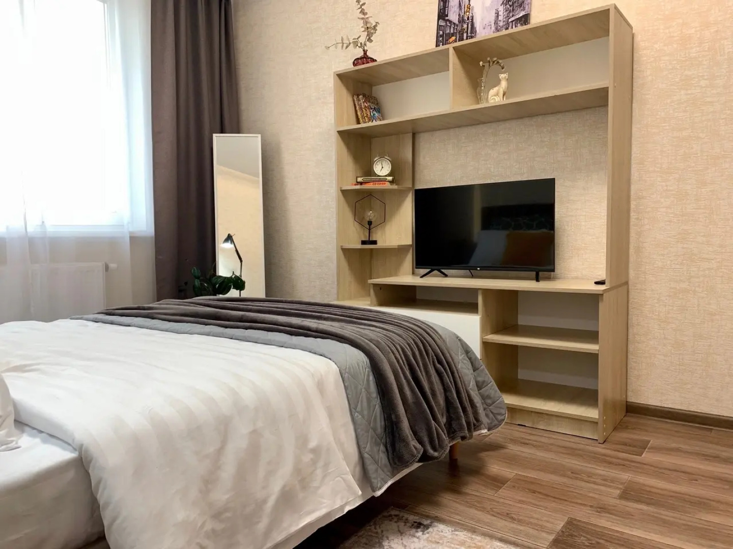 Квартира Алмаз Сити Огни Автозавода Мокко