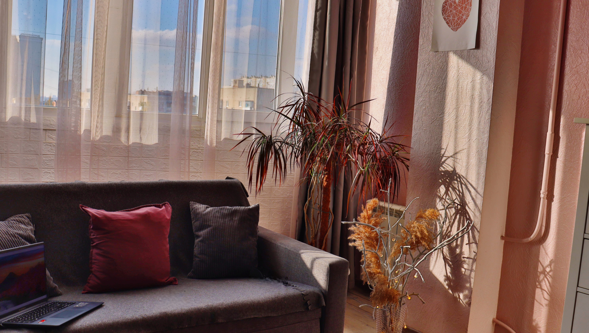 Квартира В центре с видом на город