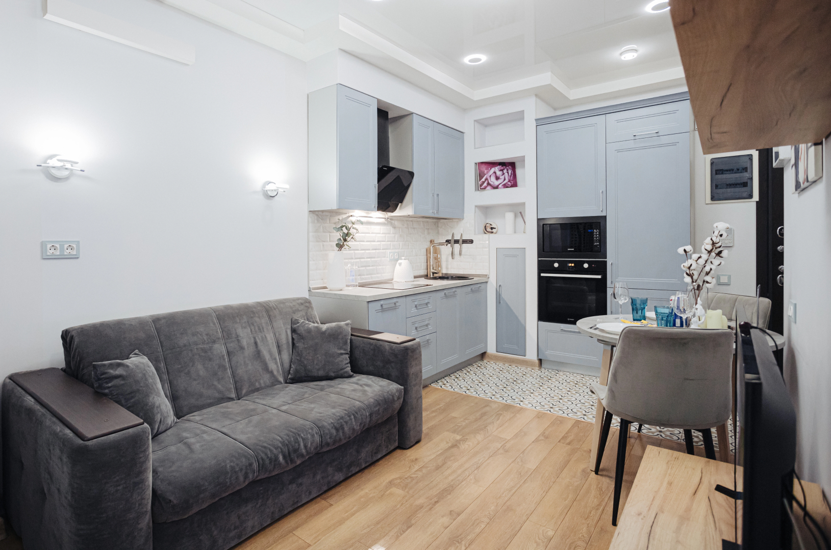 Апартаменты Lalapart Luxe Haven с лоджией в ЖК Савеловский Сити