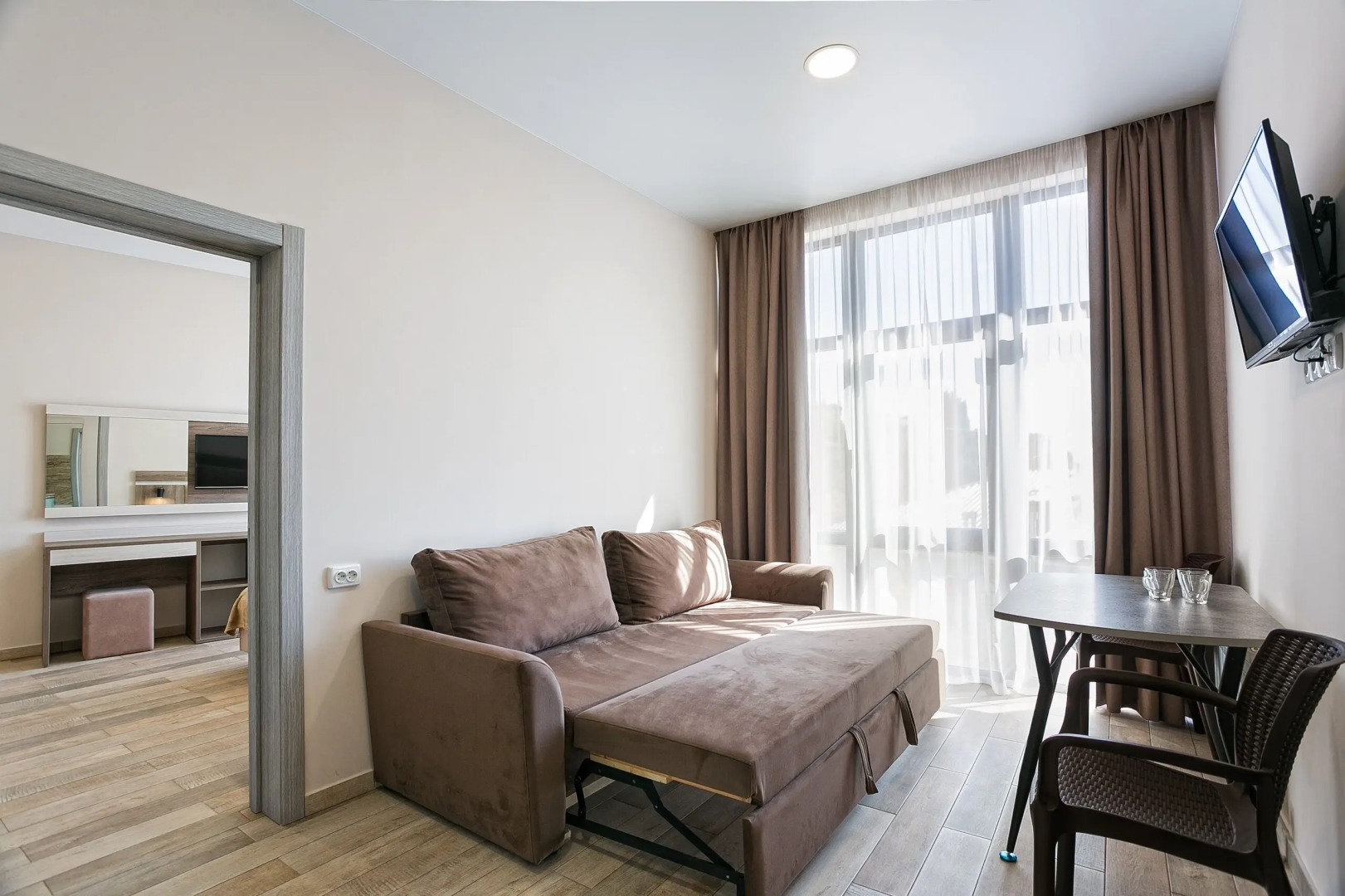 Квартира в гостевом доме Алуштик