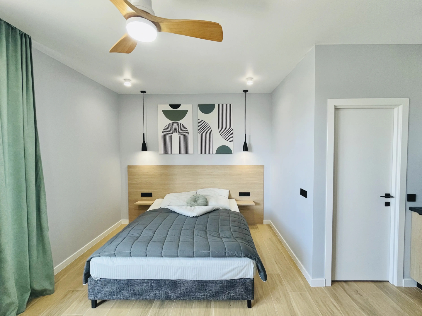 Квартира Студия Nordlys с террасой и мангалом