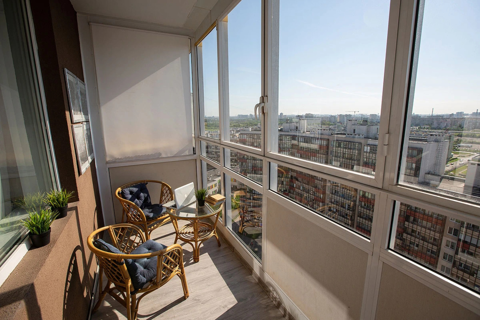 Апартаменты Солнечная студия с панорамным видом