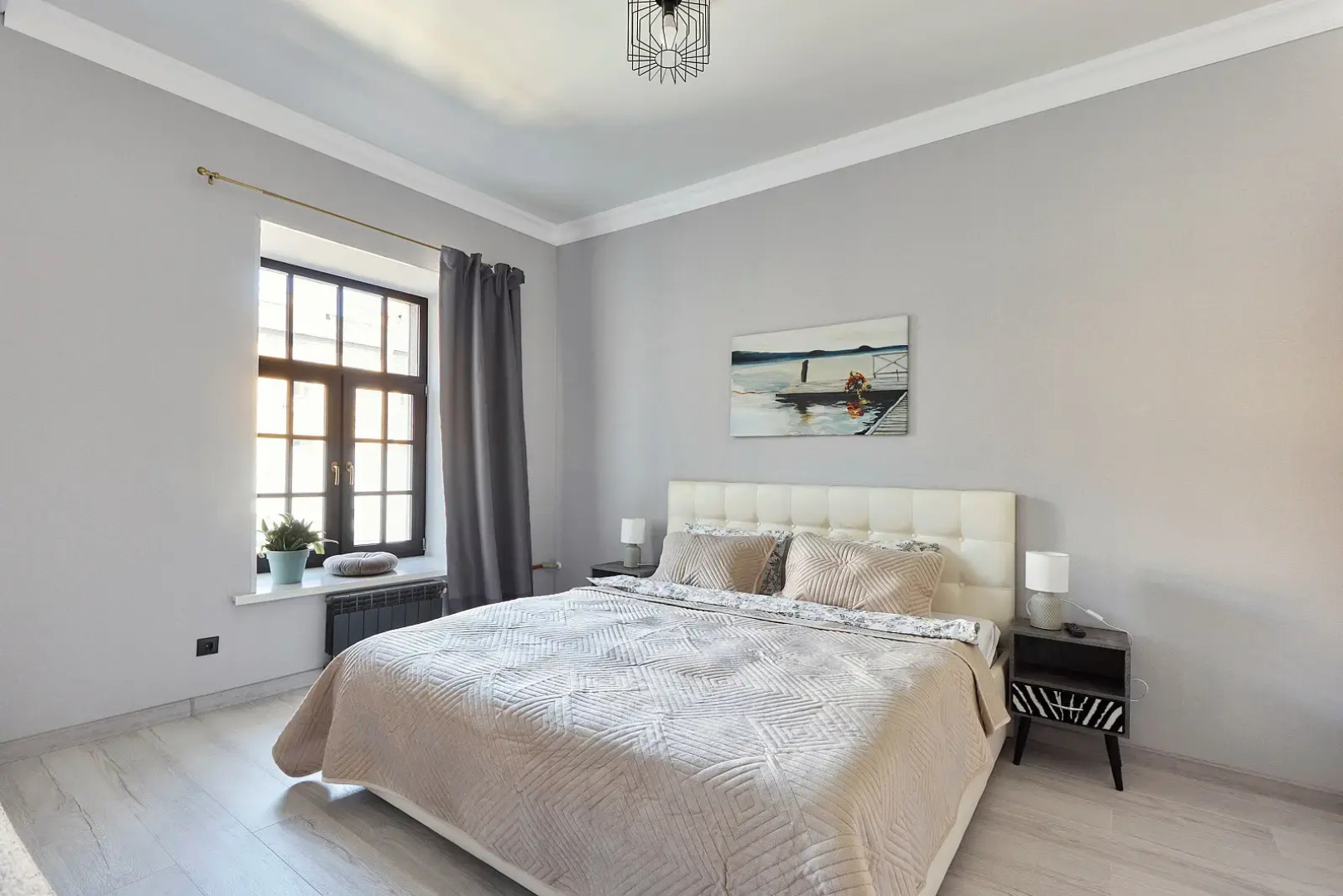 Квартира Orlov House с видом на крыши Петербурга