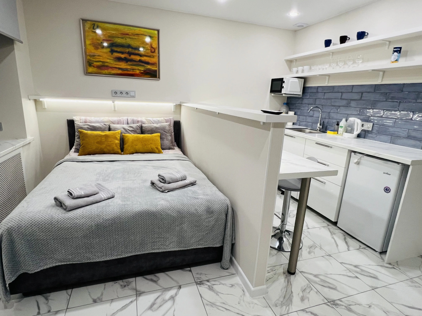 Квартира гостевая студия Комфорт и Современность