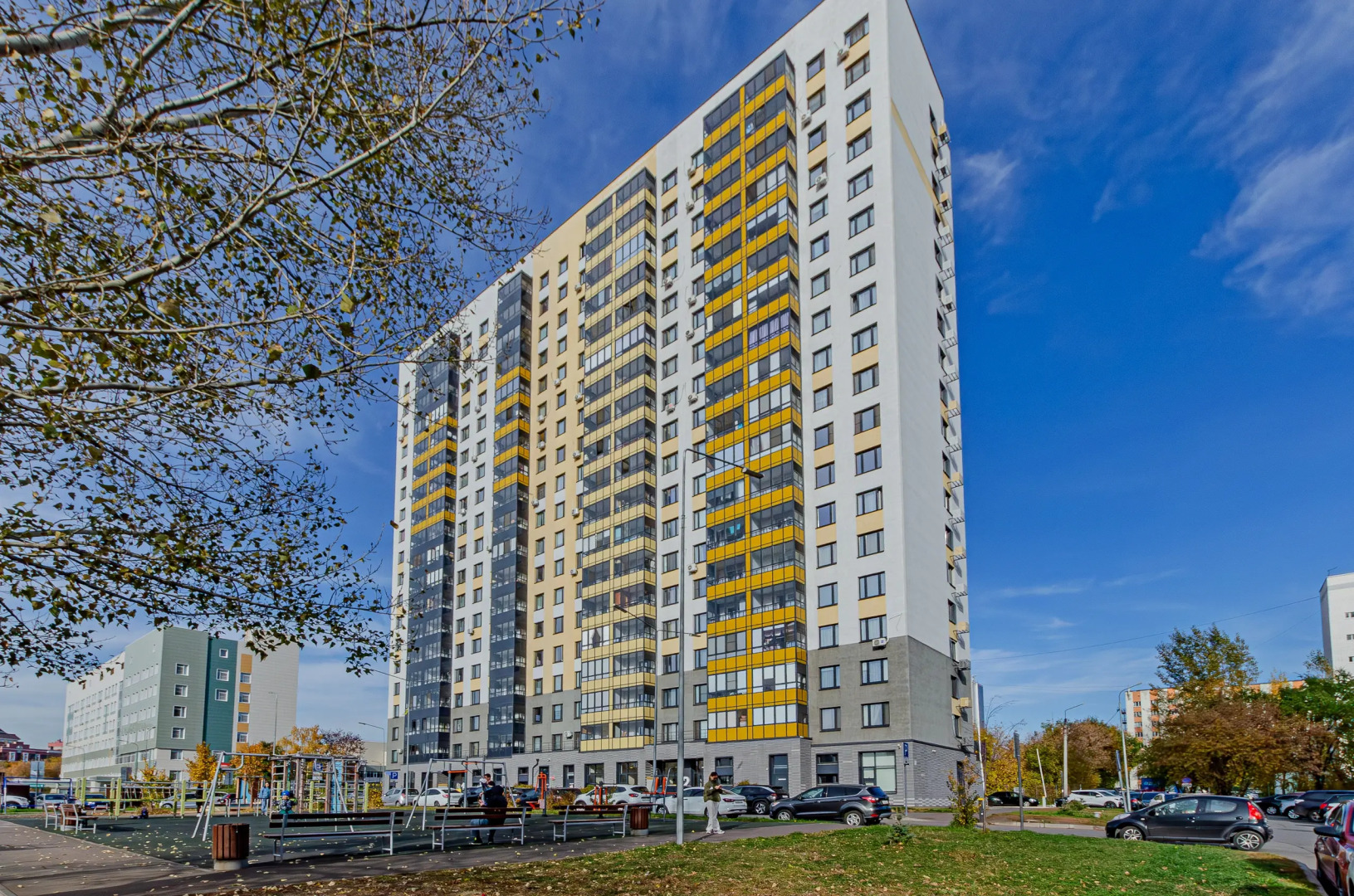 Квартира Уютная квартира в новом современном жилом комплексе