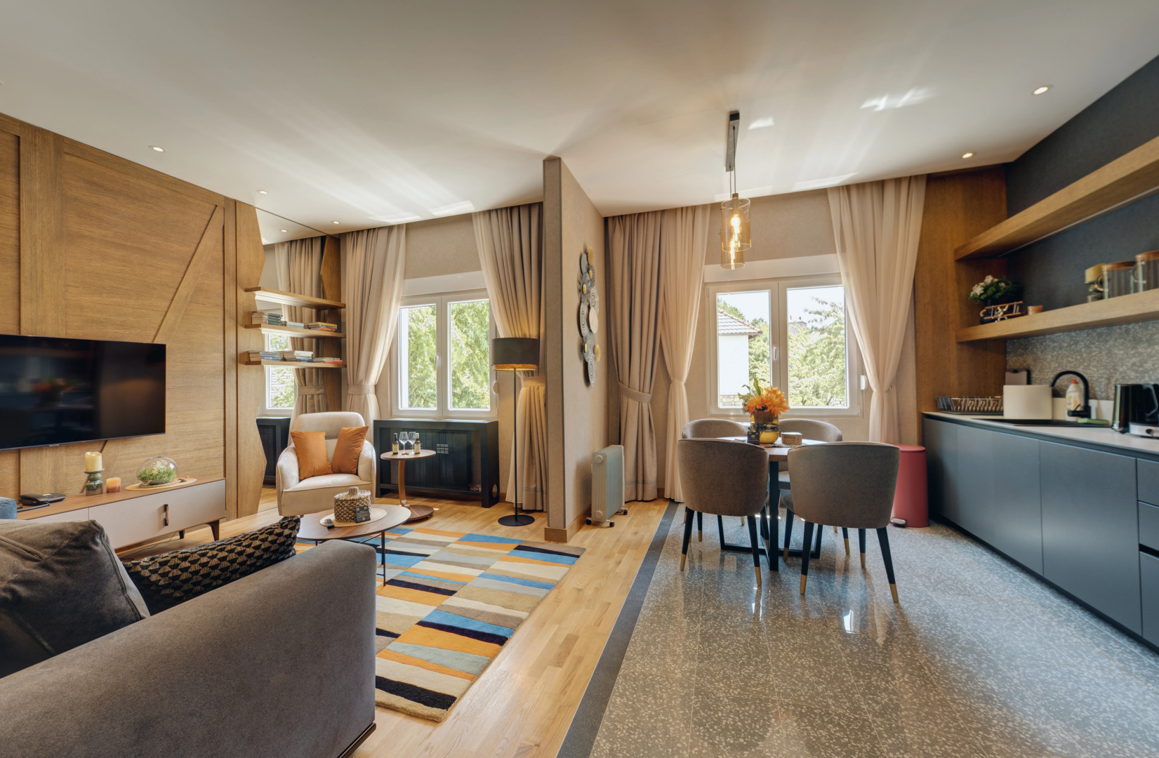 Апартаменты Deluxe Snow Queen with garage