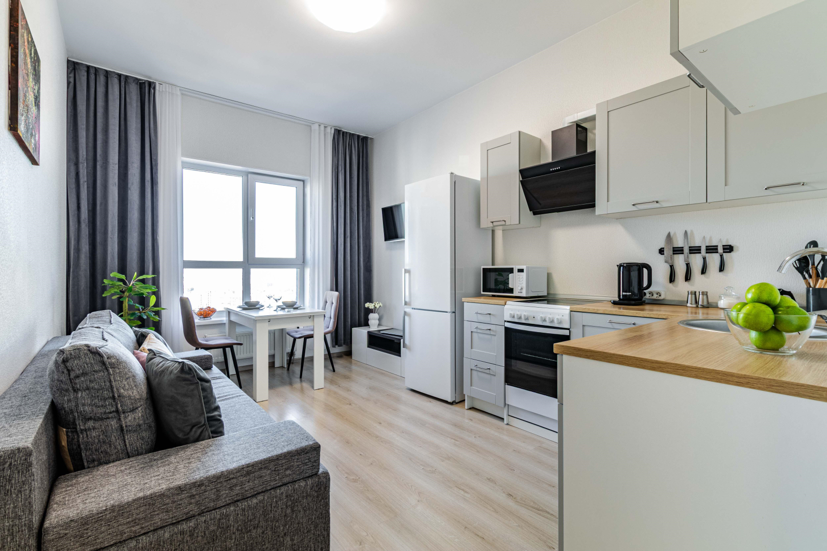 Квартира Уютная с панорамным видом 33 этаж