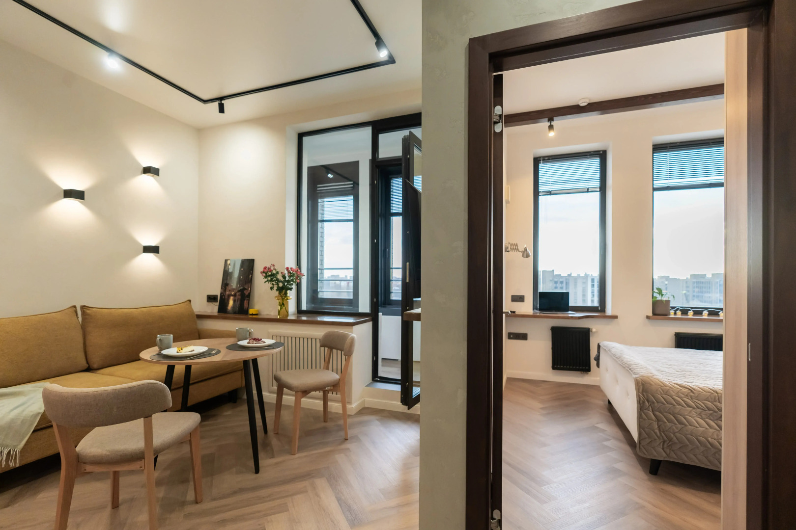 Апартаменты Однокомнатные с Дизайнерским Ремонтом ЖК Svetlana Park