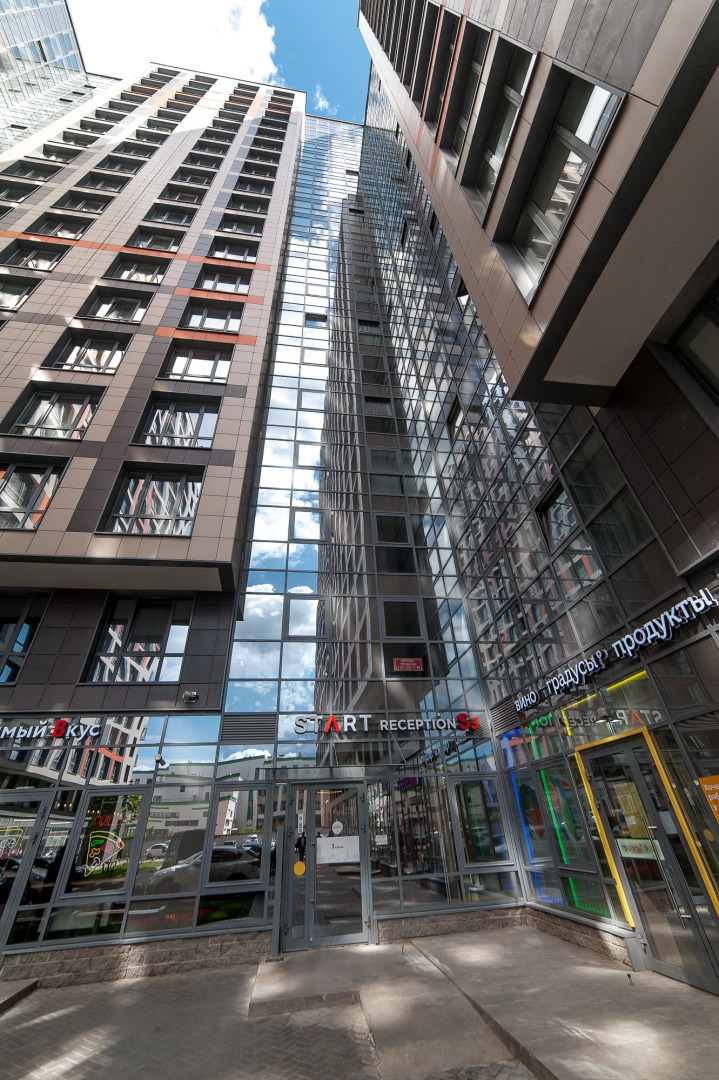 Apartments GLOBALSTAY. Новые студии 5 мин до метро Парнас