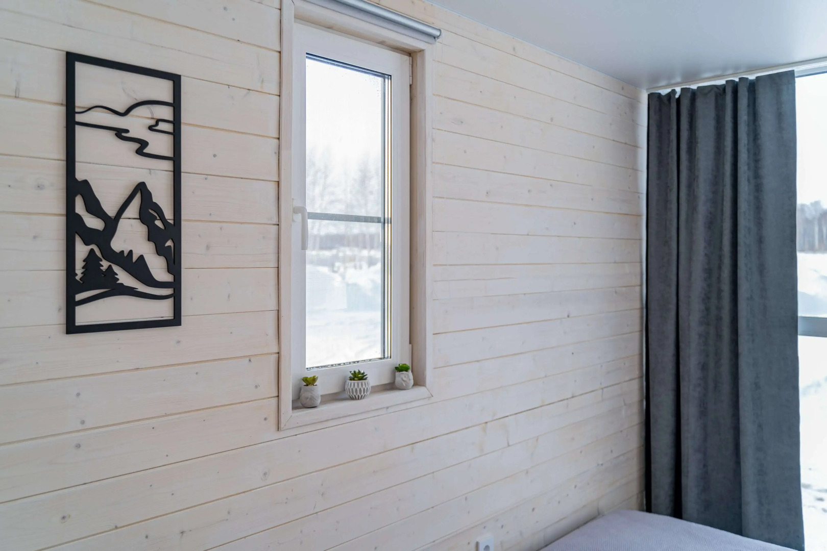 Частный дом Волна для компании до 8 человек в деревне Ключи