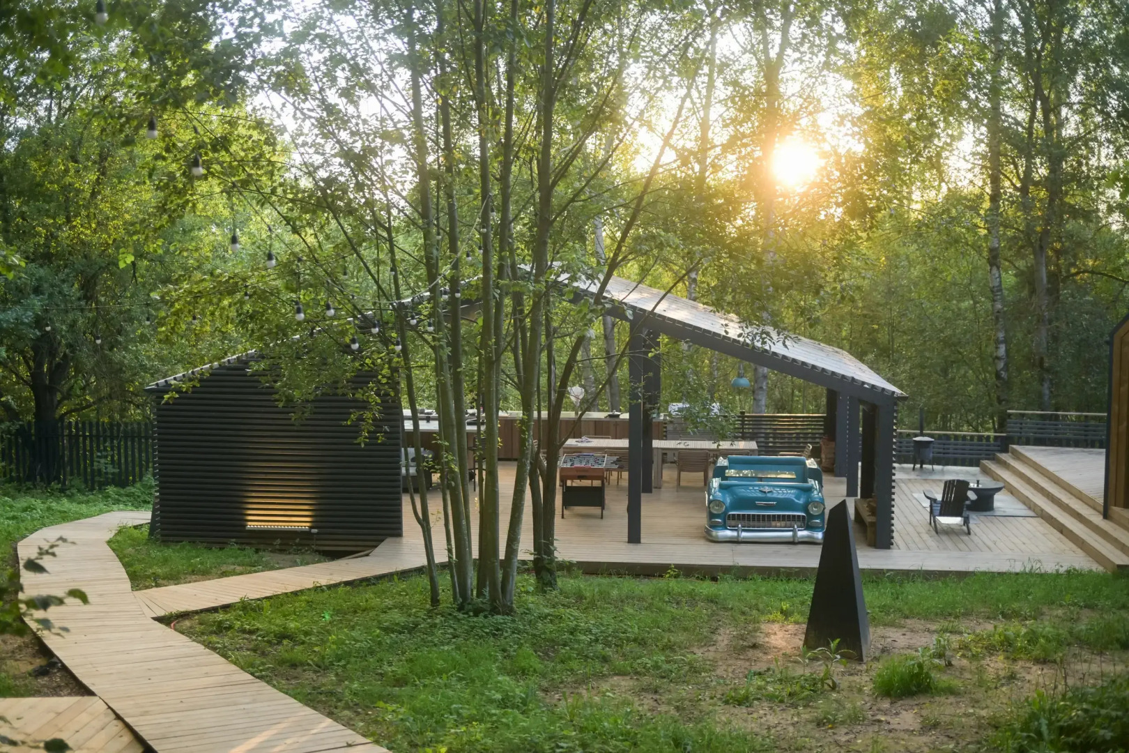 Частный дом ЗвенДзен CLT Room Рыбка Поньо