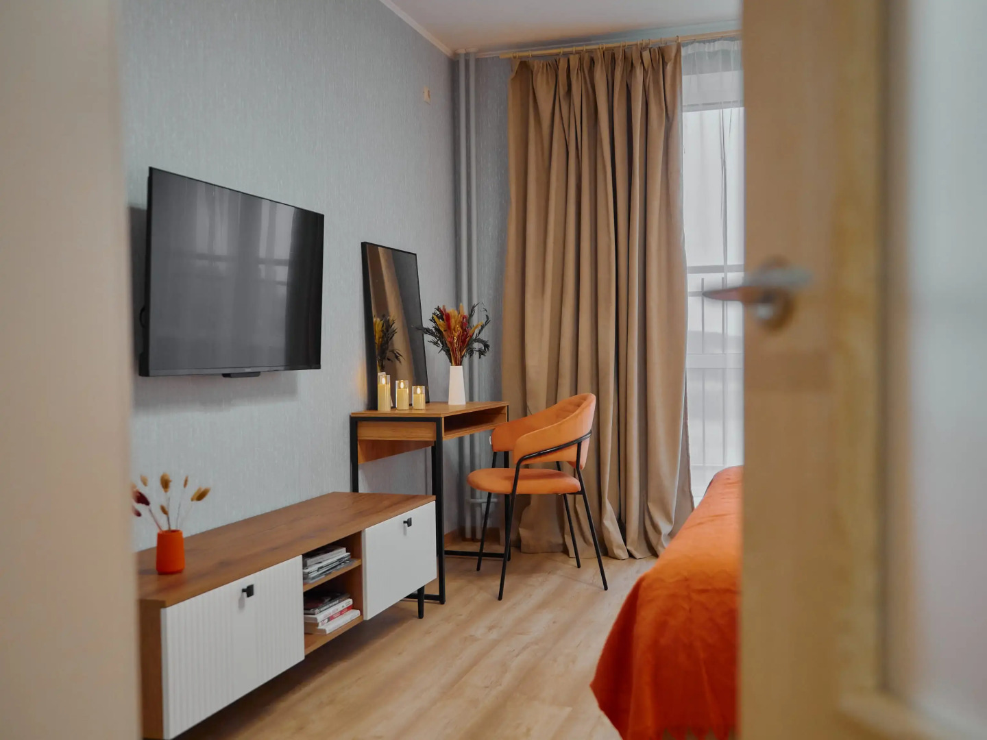 Квартира Уютная однокомнатная квартира в Мокшино