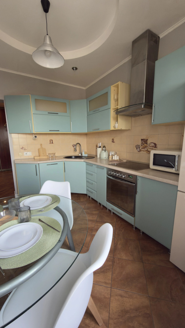 Квартира Уютная на 10 Этаже с Красивым Видом на Город