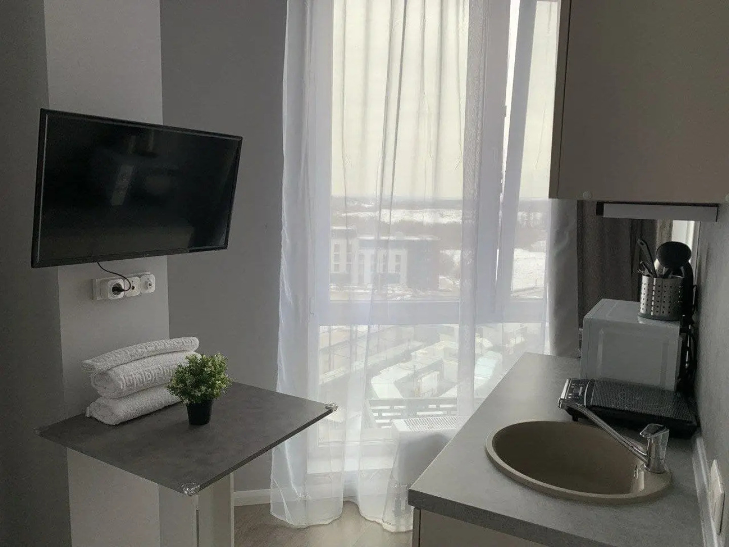 Апартаменты Happy People Рядом с Трассой М 4 и в Доме с Термы Видное 2