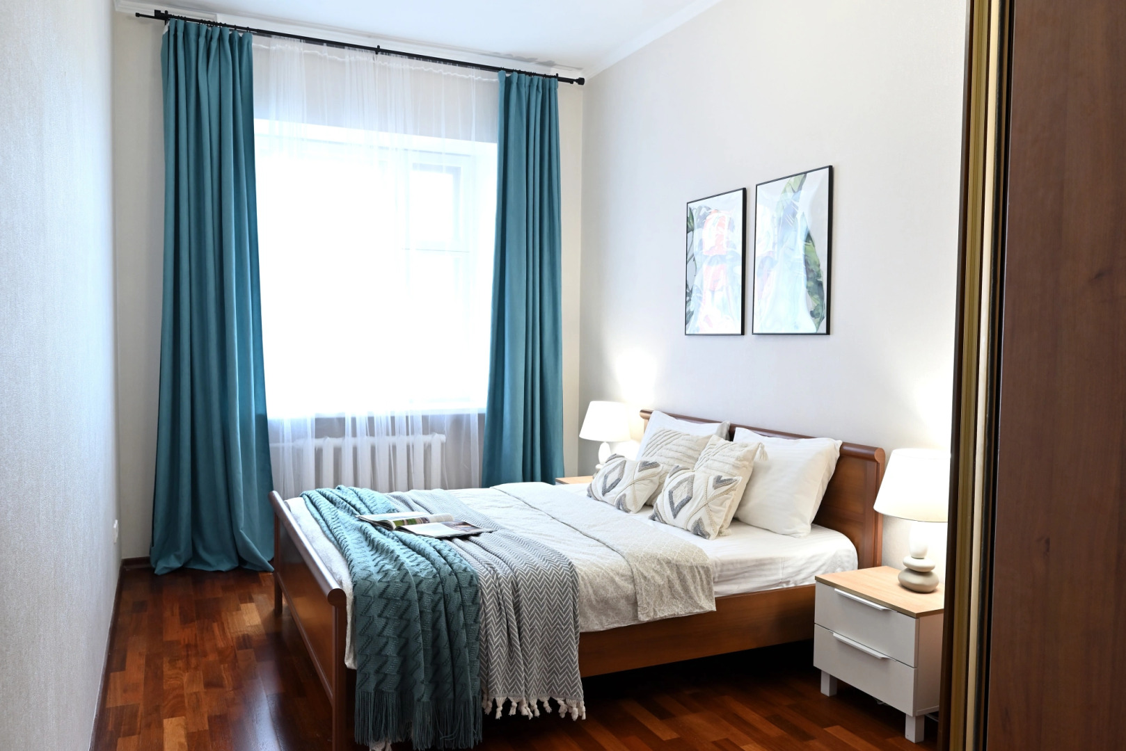 Апартаменты двухкомнатные в центре Казани