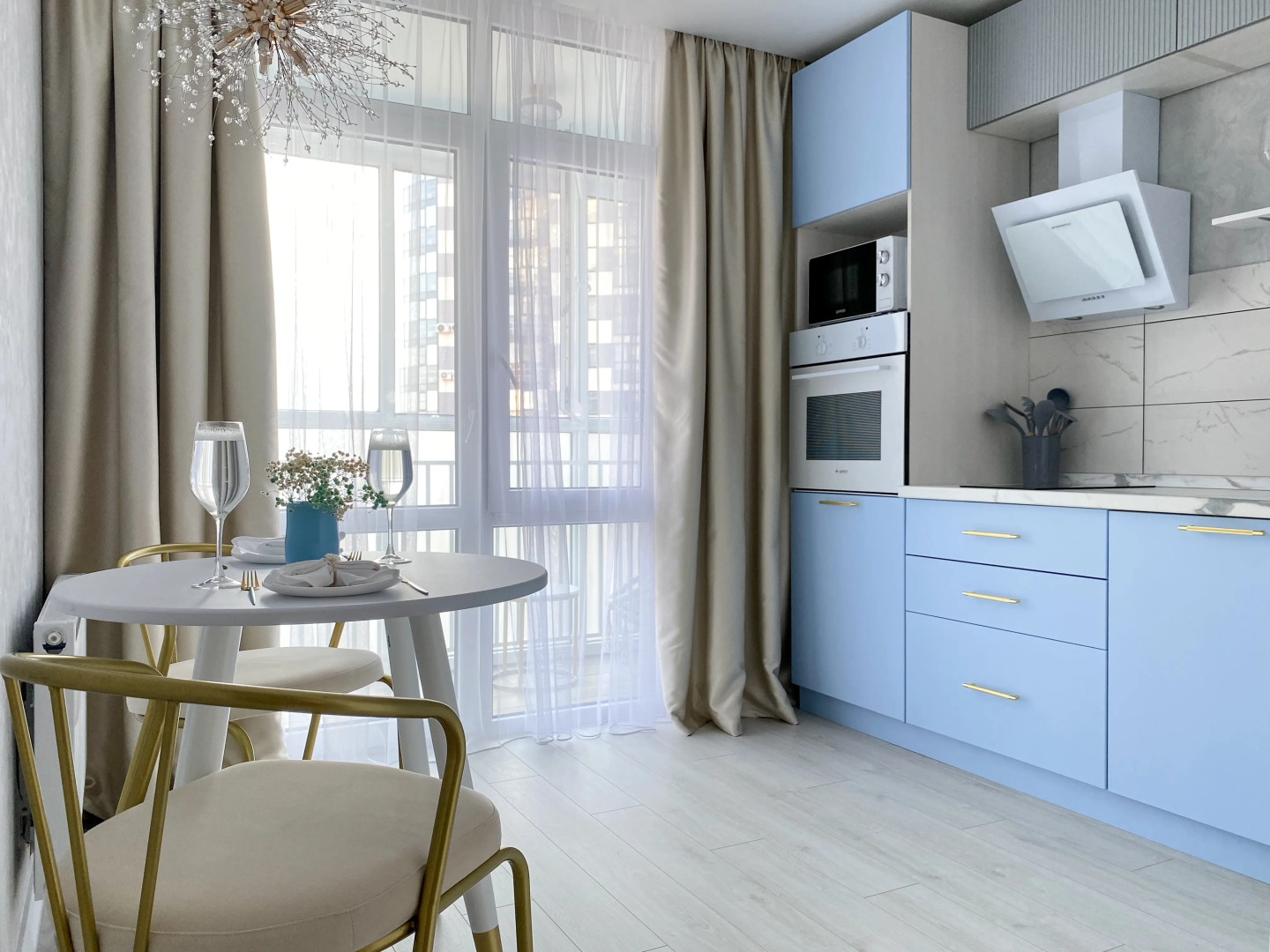 Квартира Стильная Kravc Group в ЖК Паруса