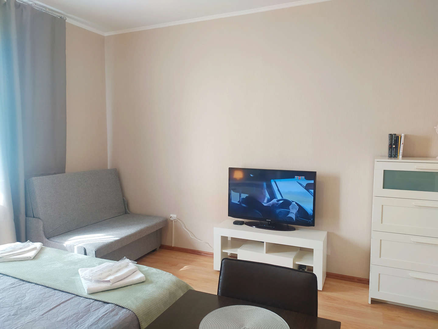 Квартира Видовая студия с панорамным балконом