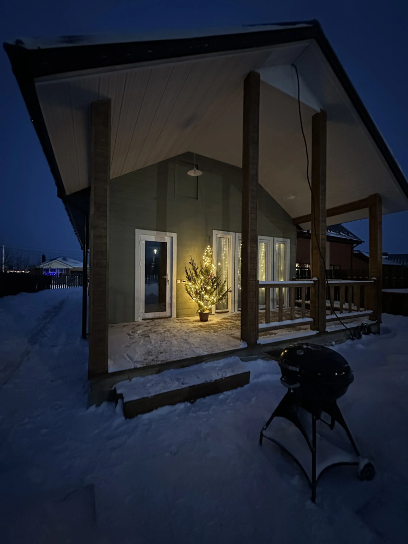 Частный дом Стильный и современный загородный дом Олива