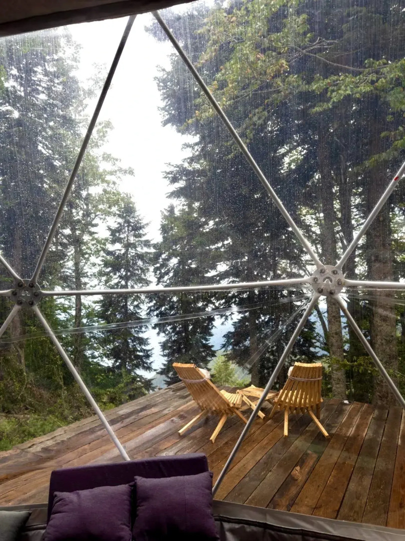 Глэмпинг Атмосфера