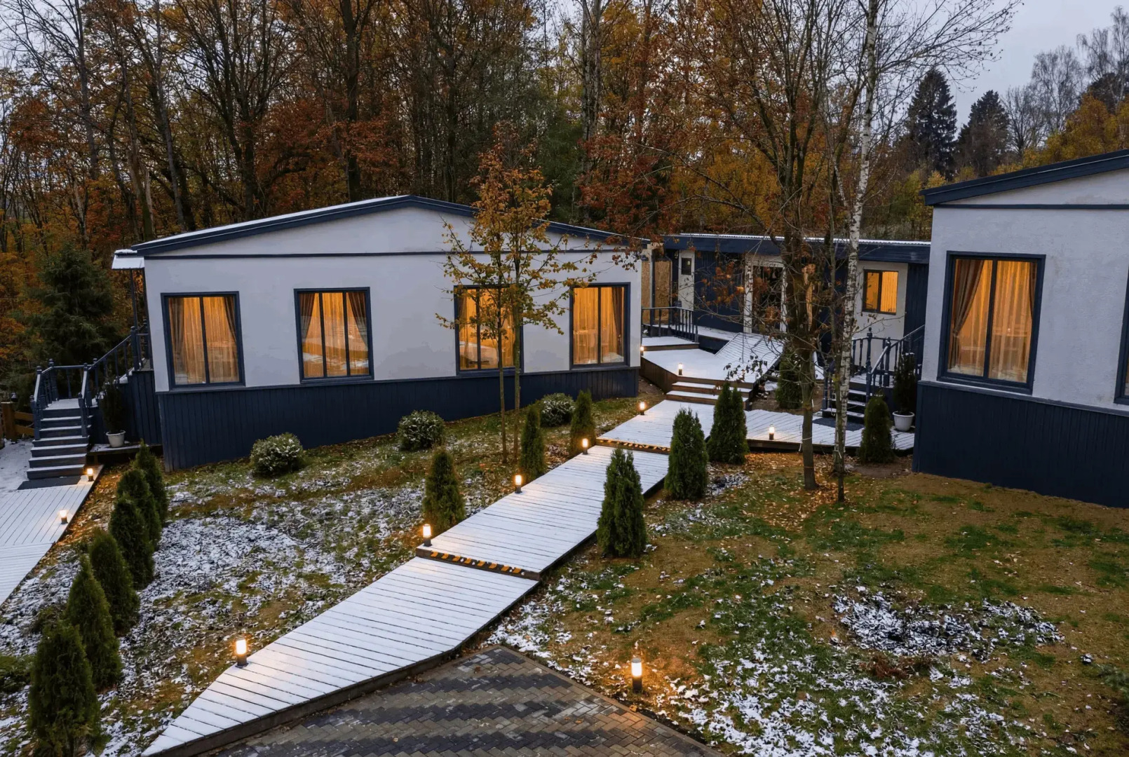 Гостевой дом Комфортный двухсекционный дом с отдельными входами