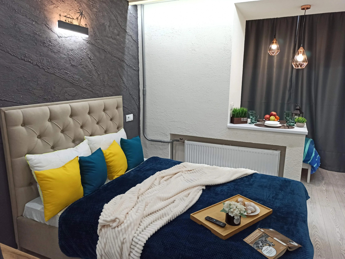 Апартаменты Уютные Студии Рядом с Аквапарком Ривьера