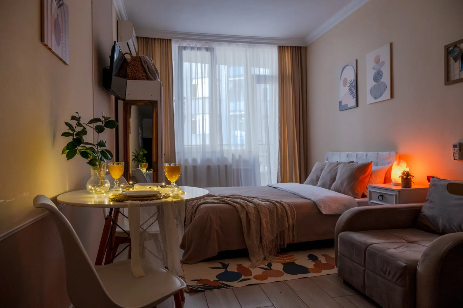 Апартаменты Уютные с видом на море