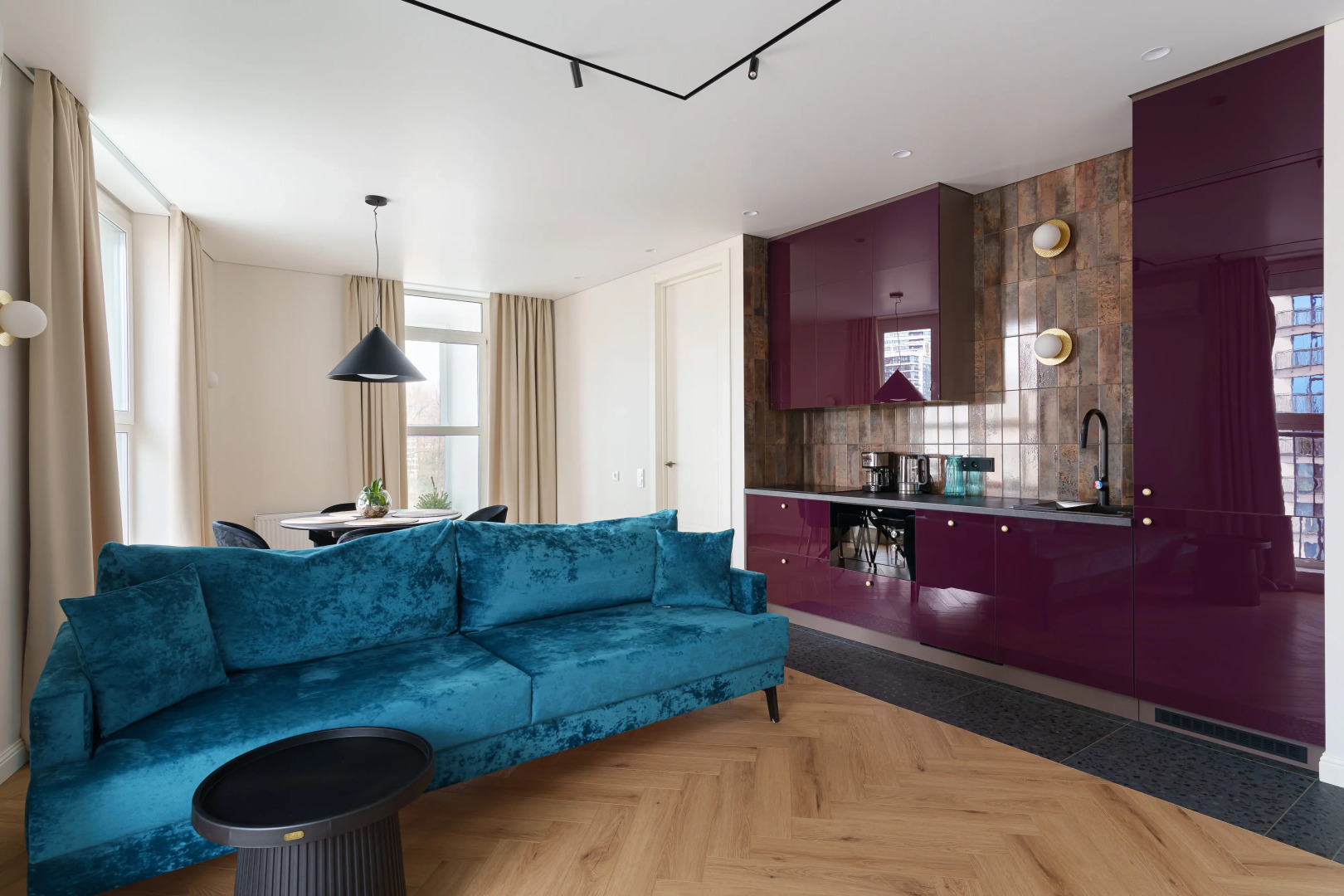 Квартира Стильная комфортная в современном мегаполисе