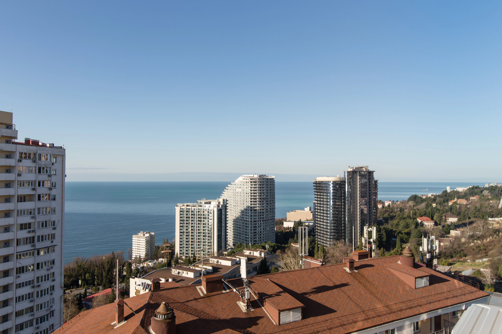 Квартира с видом на море на Есауленко