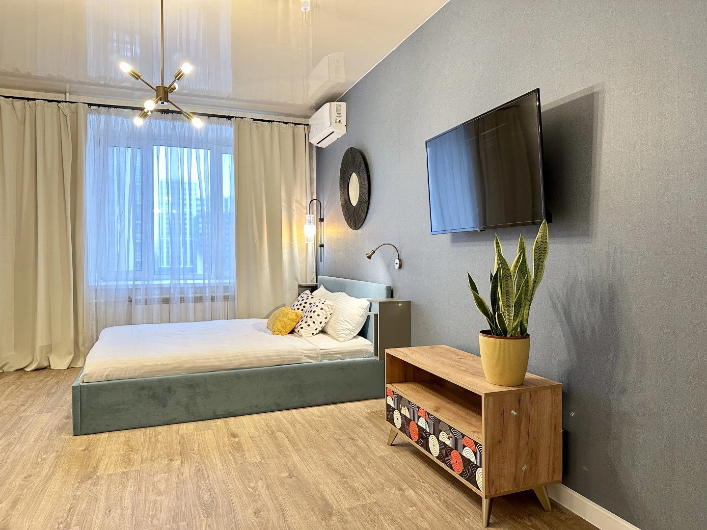 Апартаменты Happy Cube Большая Студия у Аквапарка и Ак Барс Арены