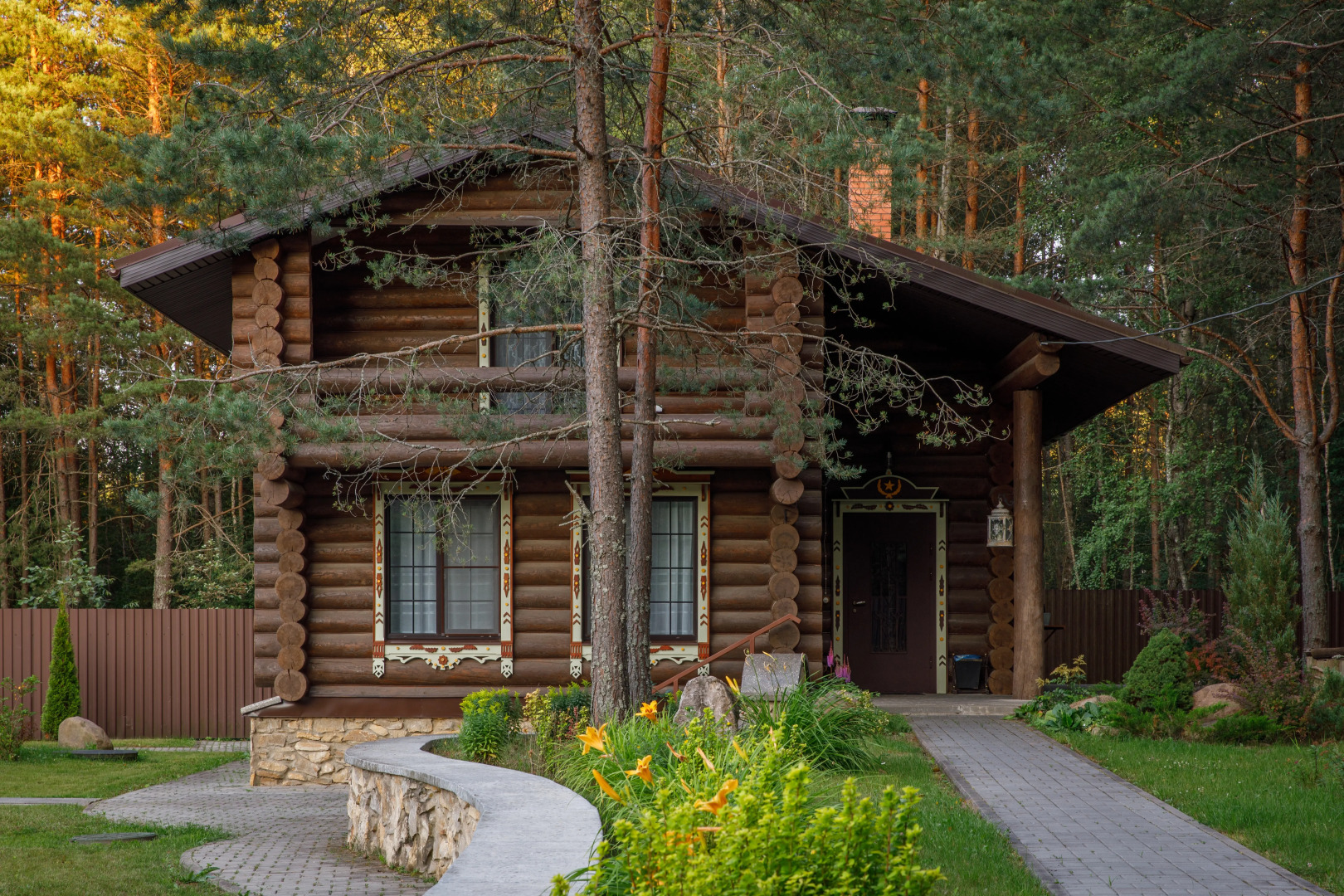 Частный дом с баней