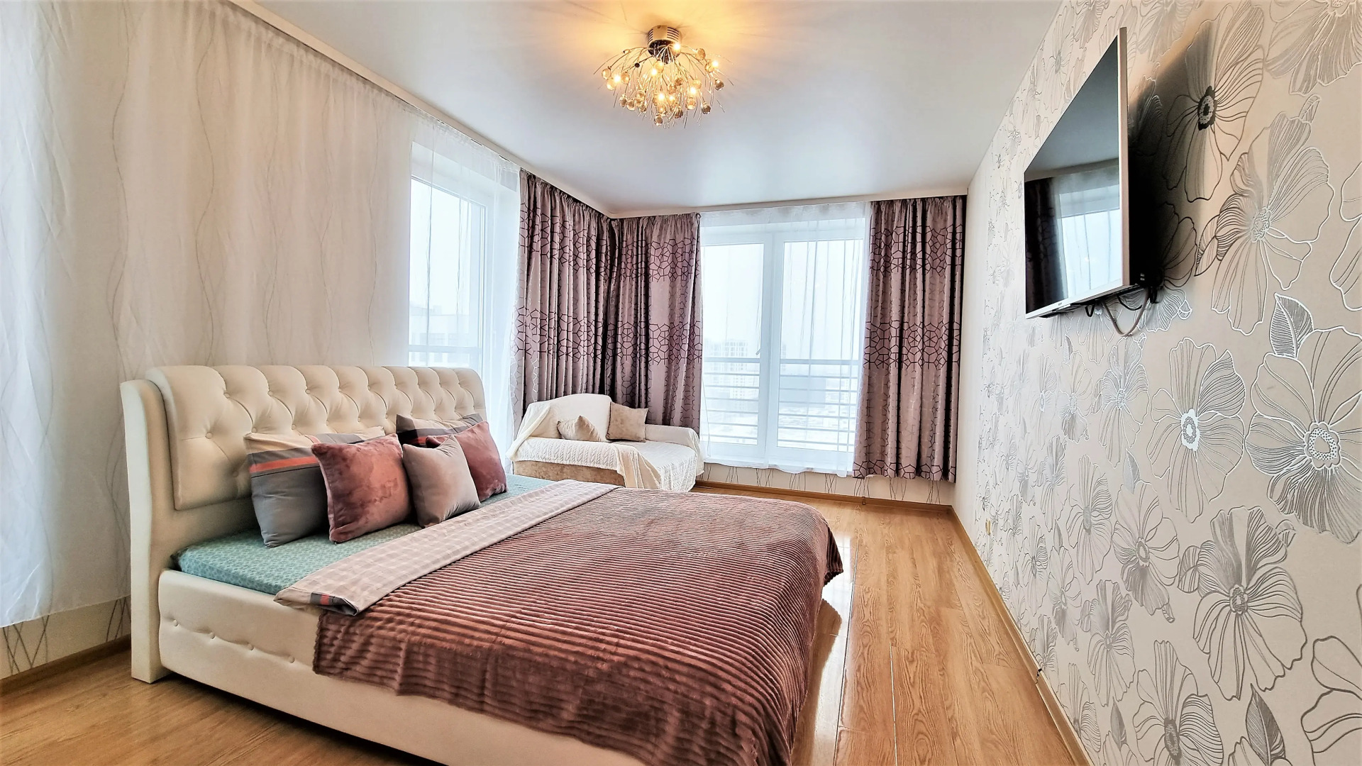 1-комн. трехместные апартаменты в ЖК "Новин"