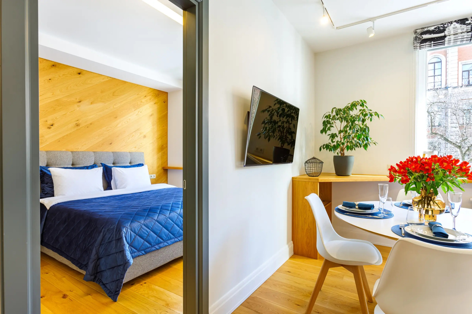 Квартира однокомнатная Good Karma недалеко от крейсера Аврора