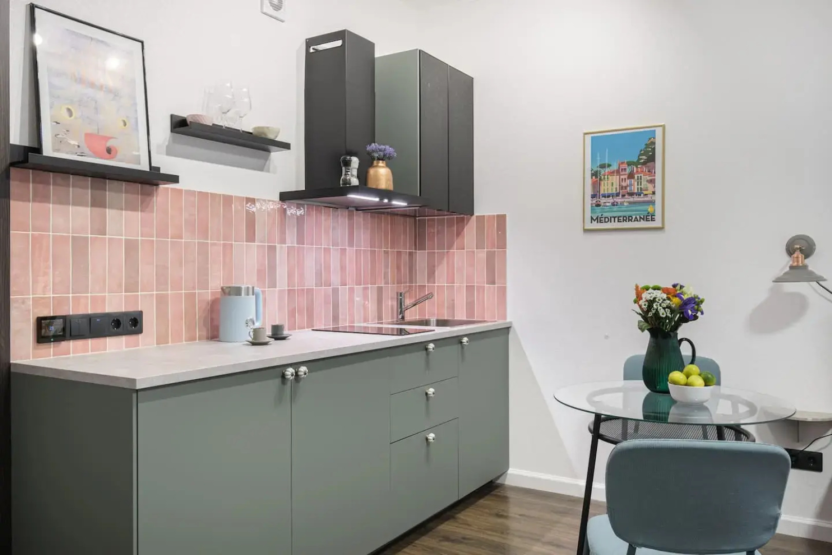 Апартаменты F-Apart светлые стильные и комфортные