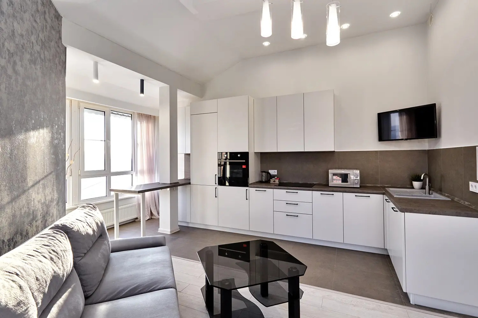 Квартира Большая Студия Люкс в Фестивальном Районе