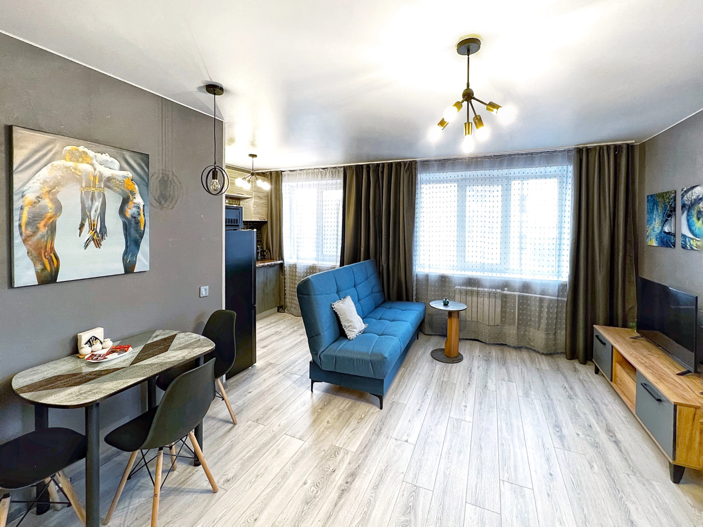 Апартаменты Granada дизайнерская квартира-студия с новым ремонтом в самом центре города