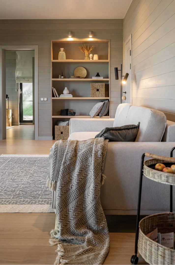 Гостевой дом Дом с сауной  у озера 70м